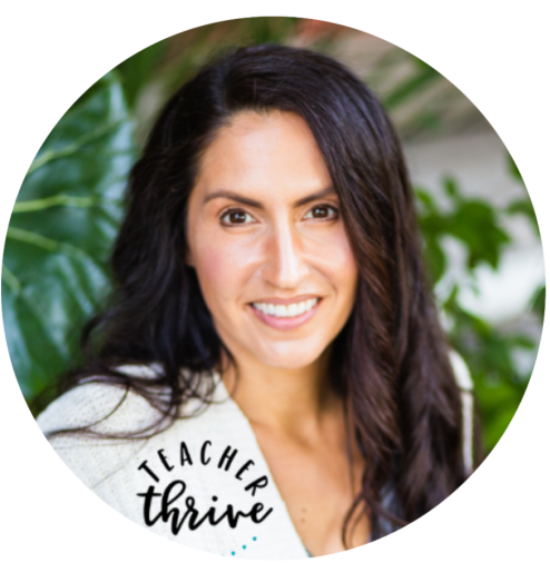 Melissa, the creator of Teacher Thrive