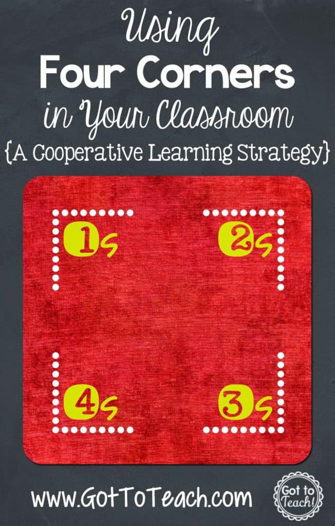Four Corners: A Cooperative Learning Strategy