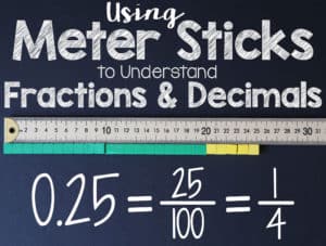 Equivalent fractions and decimals