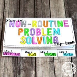 non-routine problem solving in math