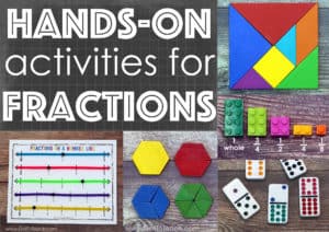 Teaching fractions with hands-on manipulatives and activities helps students develop a conceptual understanding that will endure.