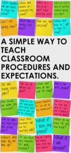 A better way to teach classroom procedures and expectations on the first day of school.