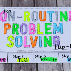 Math Problem Solving, non-routine math problems