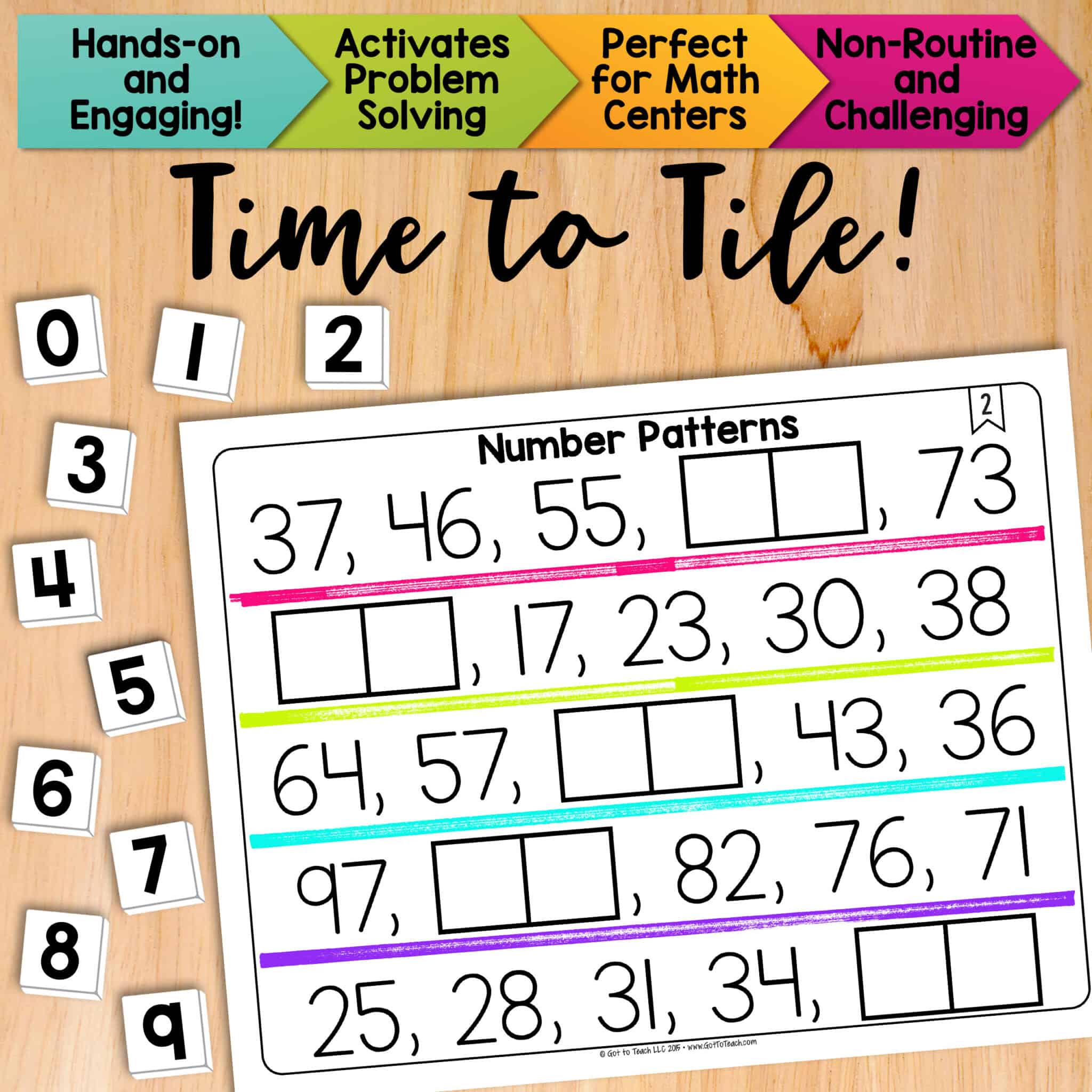 Math Tiles Analyze Number Patterns Teacher Thrive