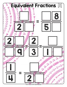 Equivalent Fractions