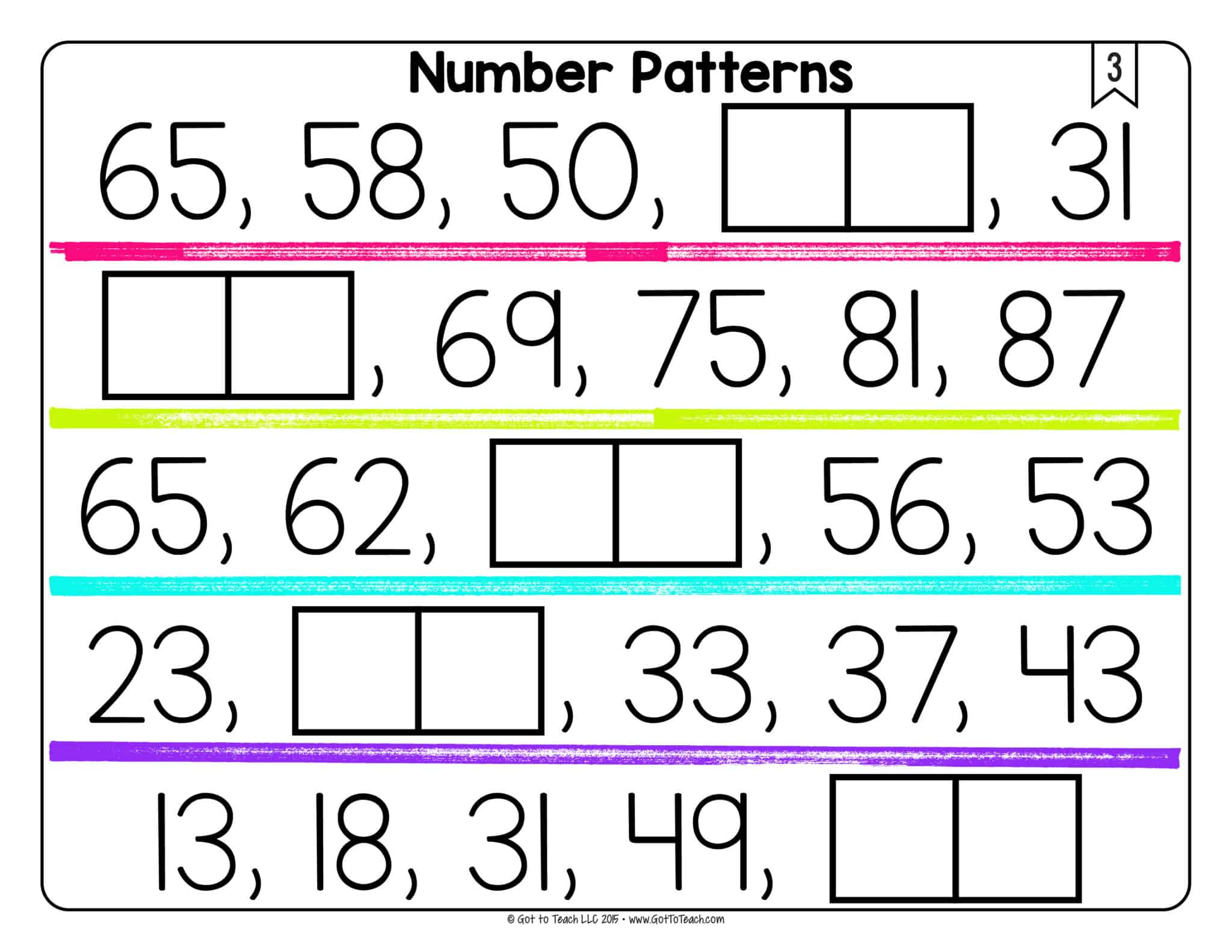 Analyze Number Patterns