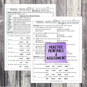 Modal Auxiliary Verbs