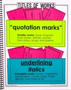 grammar interactive notebook
