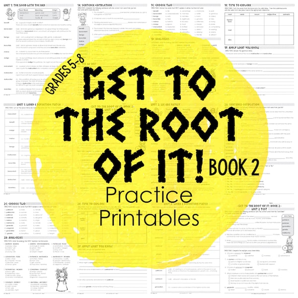 Greek And Latin Roots Book 2 Teacher Thrive