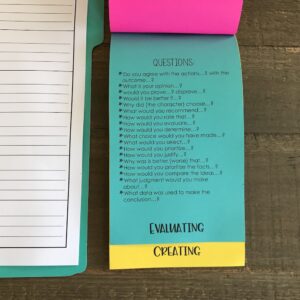 blooms taxonomy