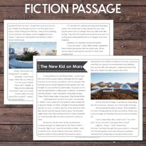 third grade reading comprehension