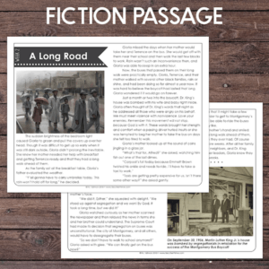 fifth grade reading comprehension