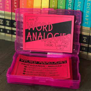 word analogies