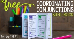 coordinating conjunctions