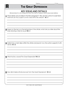 close reading passages