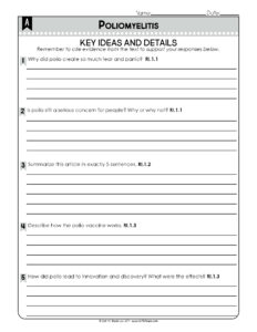 close reading passages