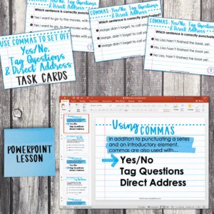 Commas for Yes/No, Tag Questions & Direct Address
