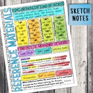 use reference materials