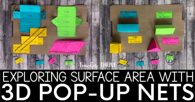 3D pop up nets for surface