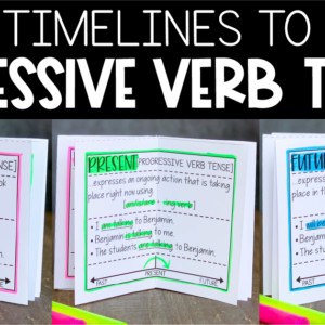 teaching progressive verb tenses