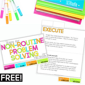 Non-Routine Problem Solving Flip-Book