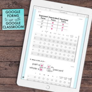 5th grade digital math assessments