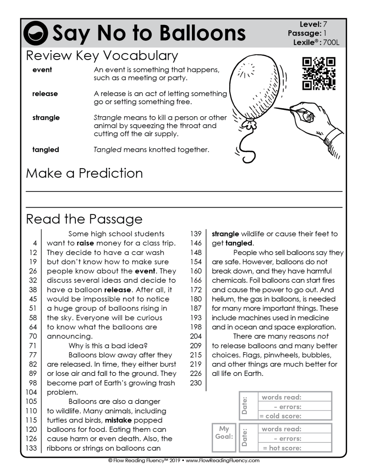 Factors Affecting Reading Fluency