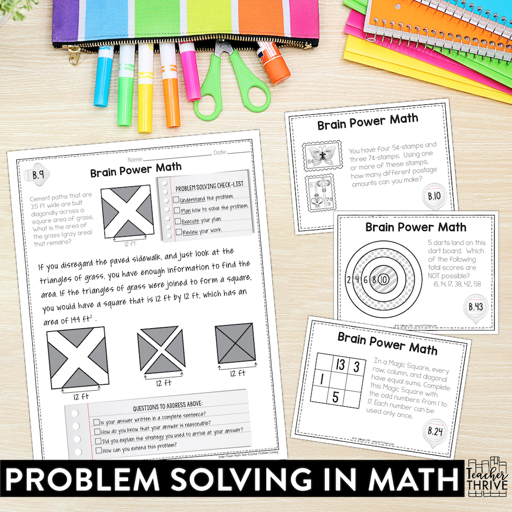 what is a non routine mathematics problem solving