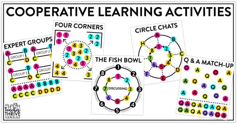 Cooperative Learning Activities for Grades 3-6+ • Teacher Thrive