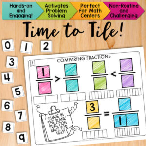 Math Tiles: Comparing Fractions