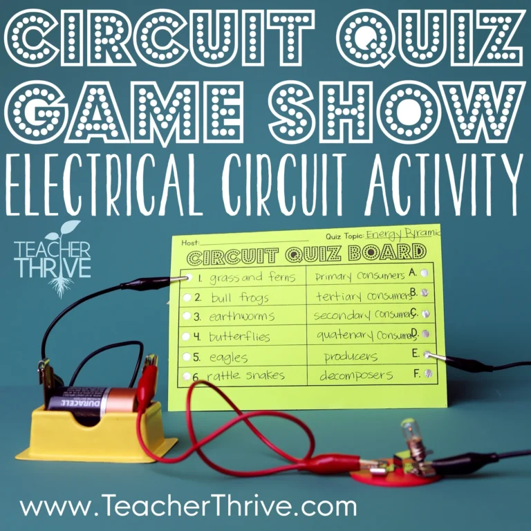 Electrical Circuit Game Show Lesson
