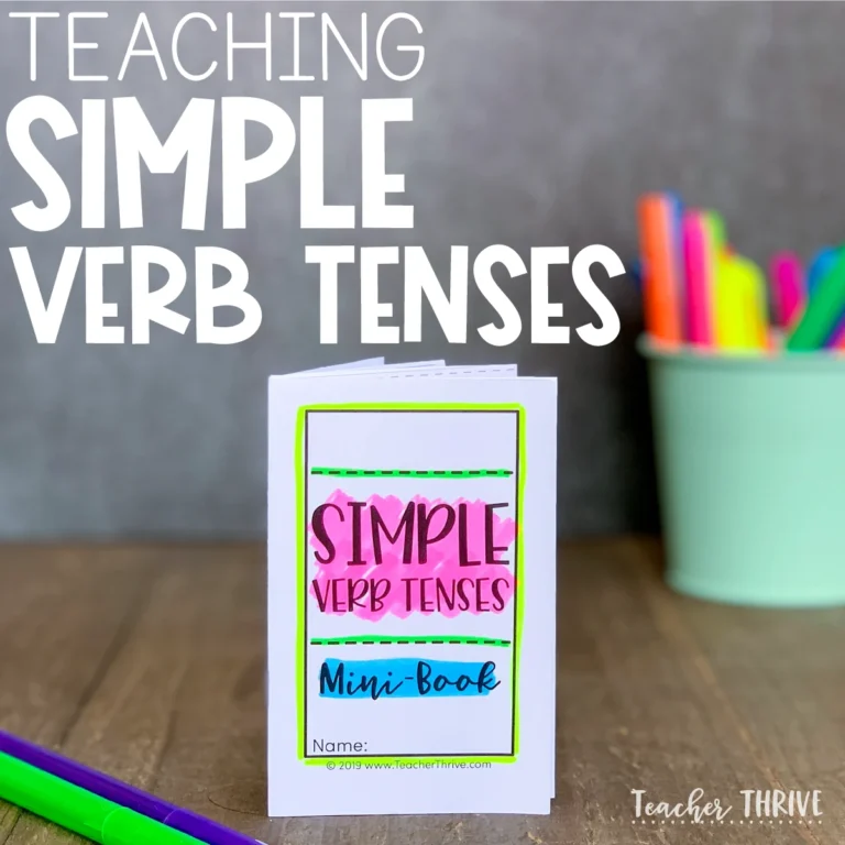 Teaching Simple Verb Tenses