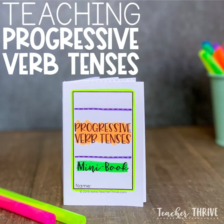 Teaching Progressive Verb Tenses