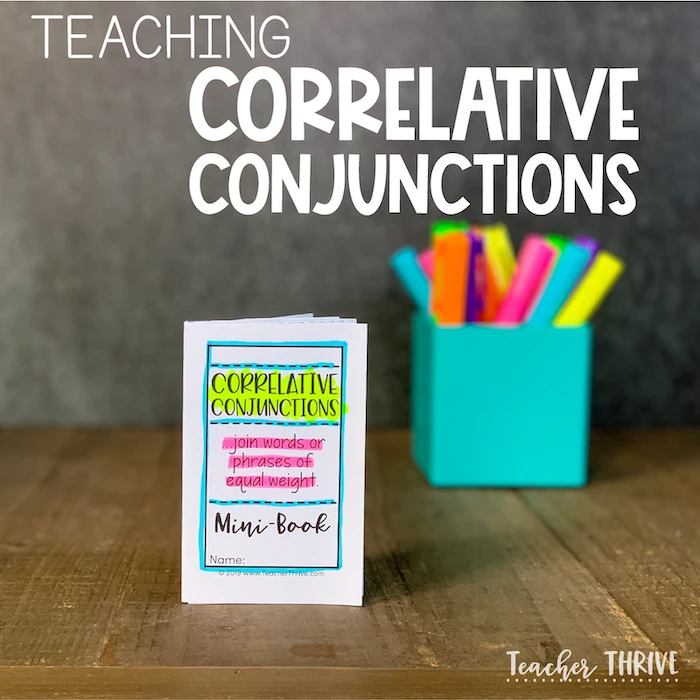 Teaching Correlative Conjunctions