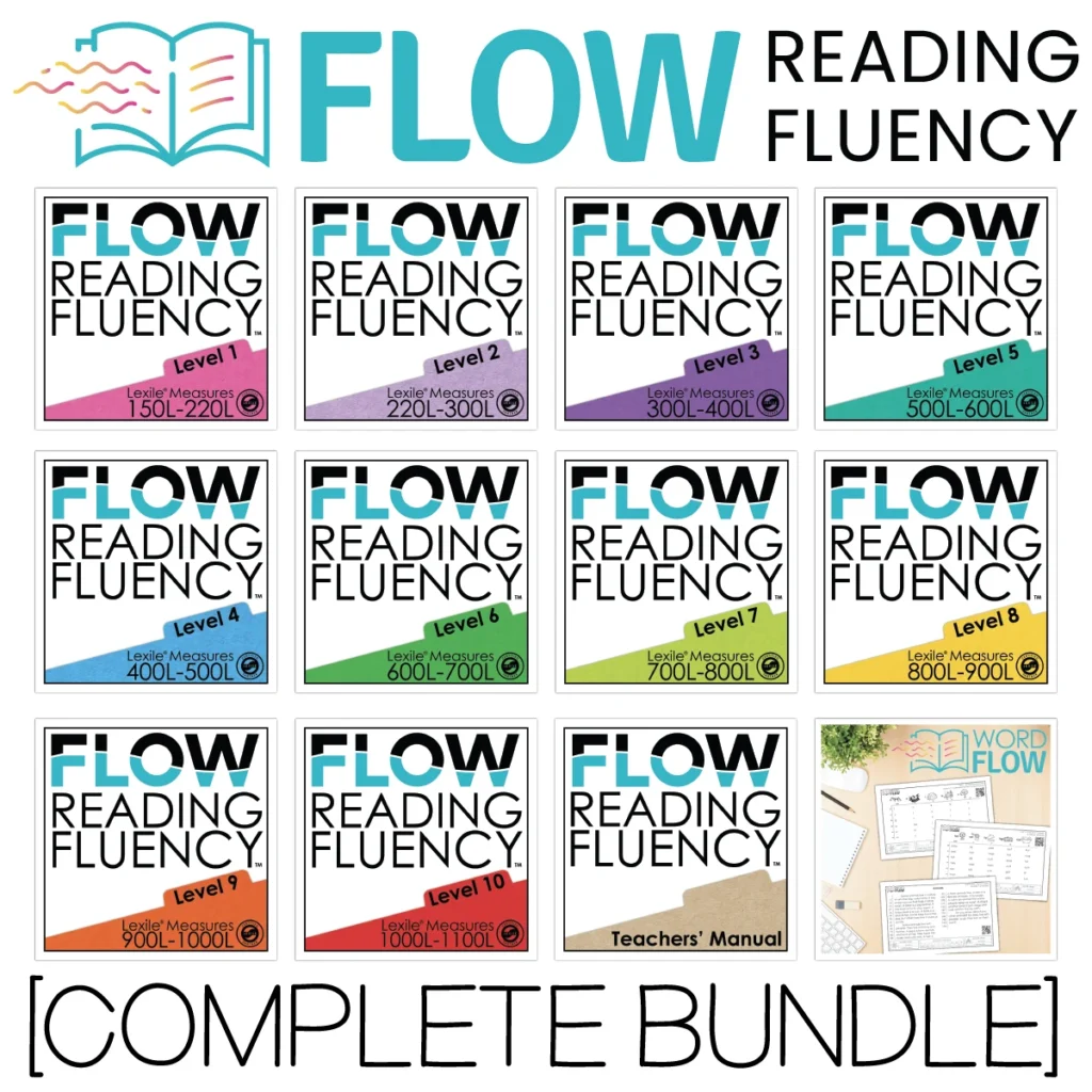 Flow Reading Fluency & Reading Comprehension Passages: Complete Program