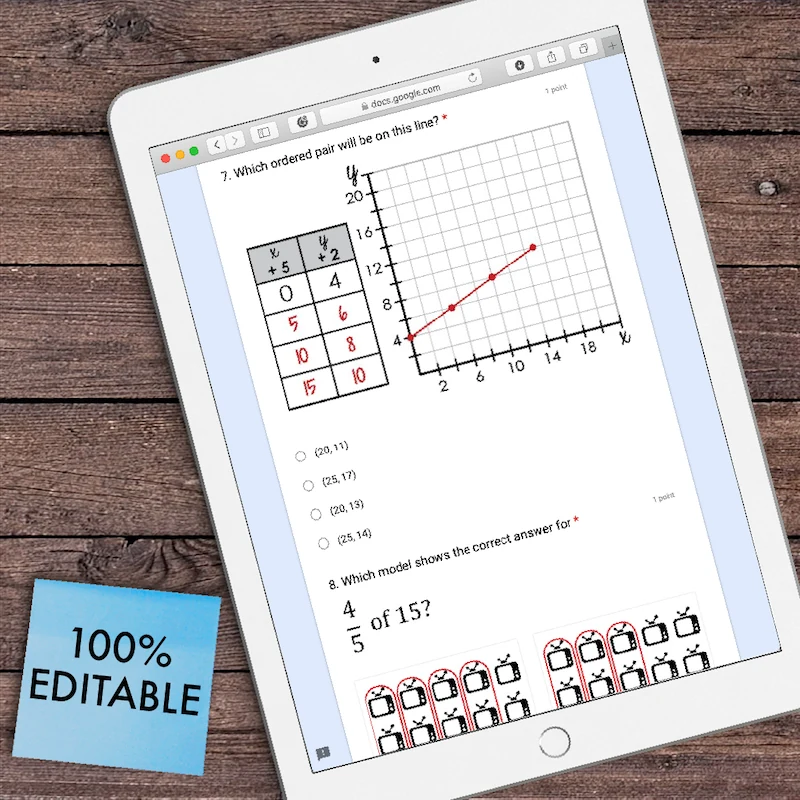 5th Grade Math Assessments [DIGITAL] — Image 4