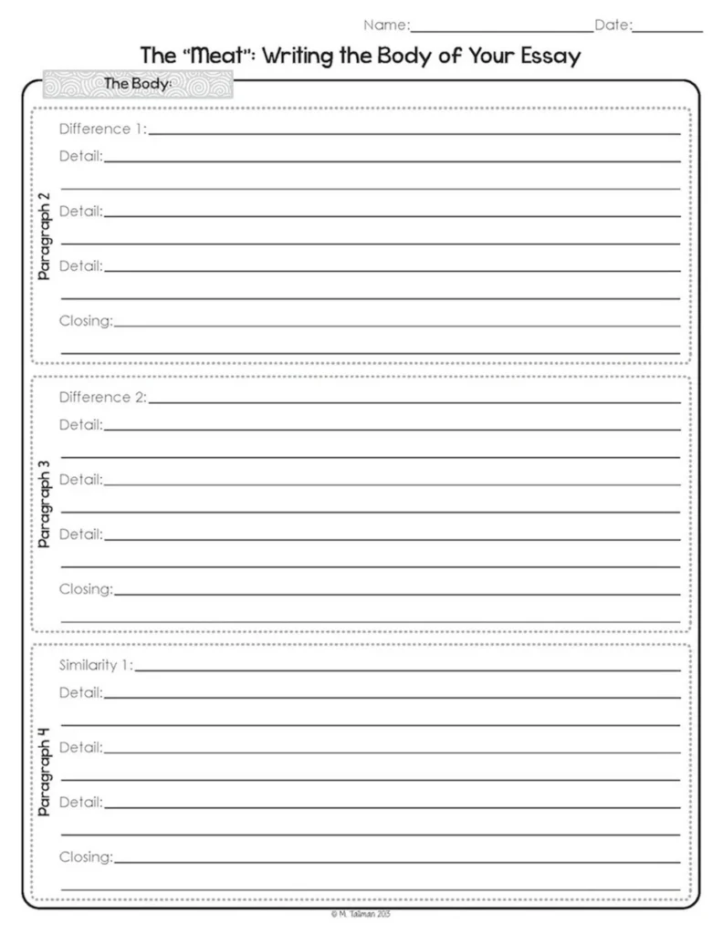 Book Vs. Movie: Writing a Compare and Contrast Opinion Essay — Image 3