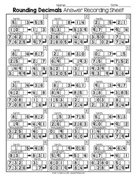 Rounding Decimals Math Centers Math Tiles — Image 4