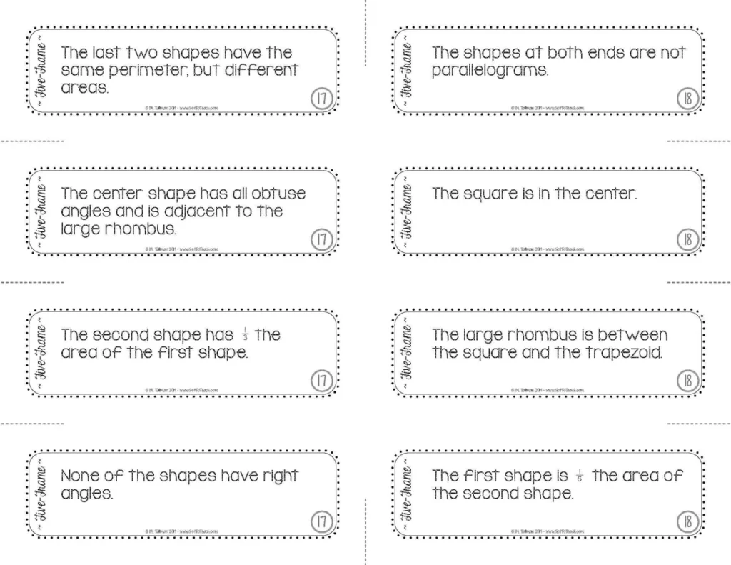 Problem Solving with Pattern Blocks 1 Math Centers — Image 4