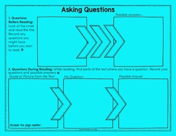Reading Comprehension Interactive Strategy Cards — Image 2