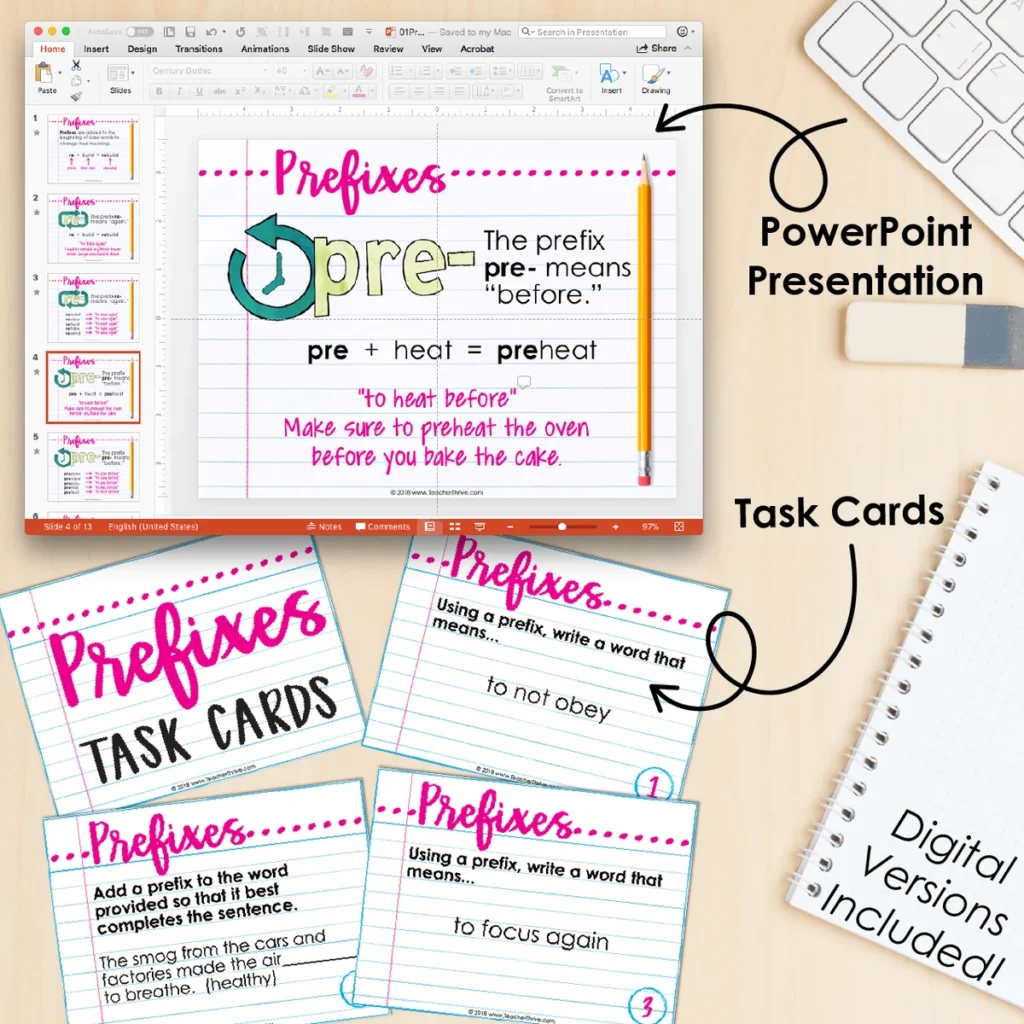 3rd Grade Grammar Unit: Prefixes — Image 3