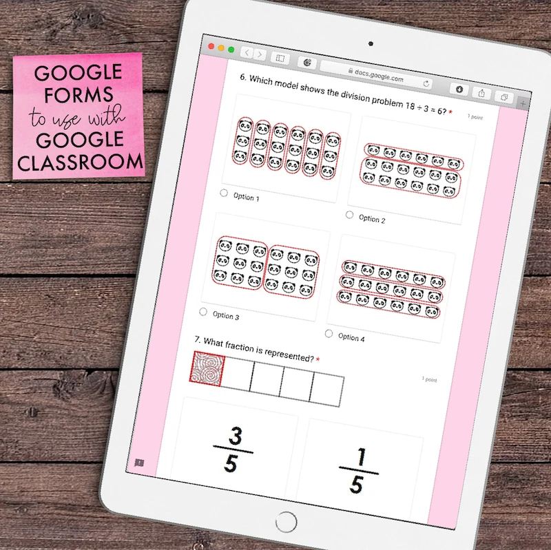 3rd Grade Weekly Math Assessments [DIGITAL] — Image 3