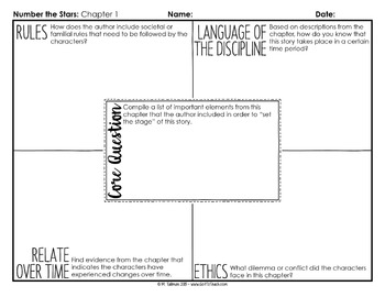 Depth and Complexity Novel Study for Number the Stars — Image 3