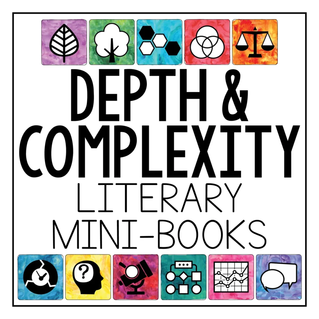 Depth and Complexity Critical Thinking Literary Mini-Books