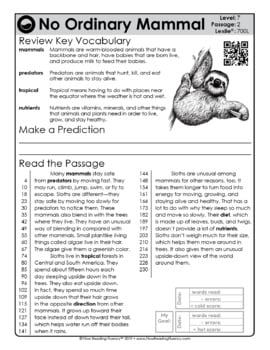 Reading Fluency and Reading Comprehension Level 7 (700L-800L) — Image 4