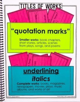 5th Grade Language Interactive Notebook Grammar Interactive Notebook — Image 2