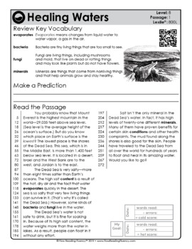 Reading Fluency and Reading Comprehension Level 8 (800L-900L) — Image 2