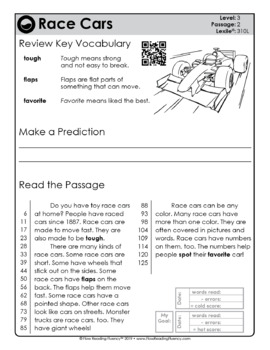 Reading Fluency and Reading Comprehension Level 3 (300L-400L) — Image 4