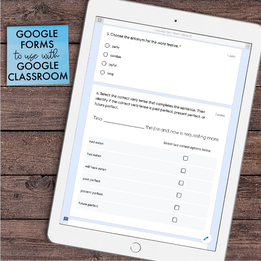 5th Grade Language Assessments [DIGITAL] — Image 3