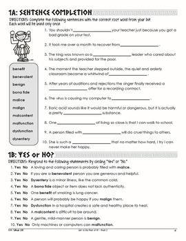 Greek and Latin Roots Morphology Vocabulary Worksheets Assessments [Book 2] — Image 3